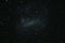 Large Magellanic Cloud LMC viewed from New Zealand`s International Dark Sky Reserve
