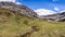 Large meadow in Ordesa Valley, Aragon, Spain