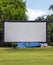 Large movie screen