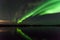 A large Northern Lights aurora borealis display