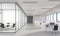 Large office interior NY