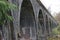 A large old bricks bridge in Snowdonia