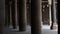 Large Old Columns In Egyptian Mosque Tracking