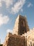 Large old stone english church Alresford high in the sky spire t