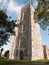 Large old stone english church Alresford high in the sky spire t