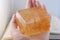 Large Orange Cubic Calcite Crystals for sexuality, creativity & optimism! Bright orange calcite Specimen. Premium Quality. Calcite