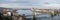 Large Panoramic overview of Budapest