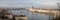 Large Panoramic overview of Budapest