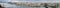 Large Panoramic overview of Budapest on Danube river