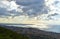 Large panoramic view  of  Beyrouth, Kaslik, jounieh in Lebanon