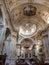 Large panoramic view of Interior of Bergamo Cathedral Duomo di Bergamo, Cattedrale di Sant`Alessandro in Bergamo. Lombardy,