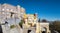 Large panoramic view of Pena Palace (Portuguese: Palacio da Pena) is a Romanticist castle in the municipality of Sintra, Portugal