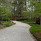 Large Pathway Leading to a Japanese Garden Entrance