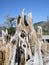 Large petrified tree stump near Twin Lakes Reservoir, Big Cottonwood Canyon, Utah