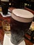 A large pint of stout beer