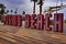 Large Pismo Beach city sign on the pier of the same name