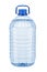 Large plastic bottle with water