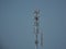 Large radio transmission towers