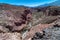 A large ravine in the mountain nature of South America