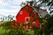 Large Red Agricultural Barn