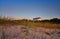 Large residential building in the dunes in the Baltic Sea resort Ahlbeck. Germany