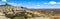 Large resolution panorama of Moab Utah off roading area and hiking exploration area