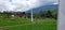 Large ricefield at the mountains and rural