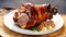 large roast pork knee