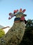 Large rooster statue at Martim Moniz Square in Lisbon