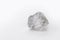 Large rough diamond stone on isolated white background