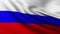 Large Russian flag background in the wind