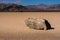 Large Sailing Stone Rests On The Racetrack Playa