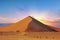 Large Sand Dune in the middle of the Namib Naukluft Desert