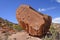 Large Sandstone Rock in the Desert