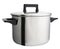 Large saucepan isolated