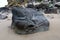 Large Sea Worn Rock on a Coastal Beach