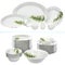 large set of dishes of plates, bowls, saucepan