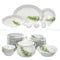 large set of dishes of plates, bowls, saucepan