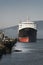 Large Ship Docked in Bellingham, Washington.