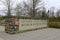 A large sign for the Gettysburg National Military Park Museum and Visitor Center