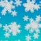 Large snowflake texture, seamless pattern