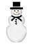 Large Snowman Illustration