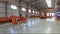 Large, spacious and light assembly shop. Manufacture of trailed and mounted agricultural equipment