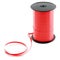 Large spool of red ribbon.