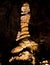 A Large Stalagmite In Carlsbad Caverns