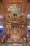 Large standing wooden Thousand-Armed Guanyin sculpture, Wat Metta Tham Bodhiyan, a Chinese Buddhist temple, Kanchanaburi