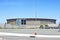 Large storage tank located near Los Angeles Harbor Shipyard.