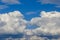 A large storm cloud announces the approaching storm.