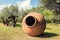 Large terracotta jar for oil and olive trees