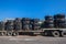 Large Tires Truck Load